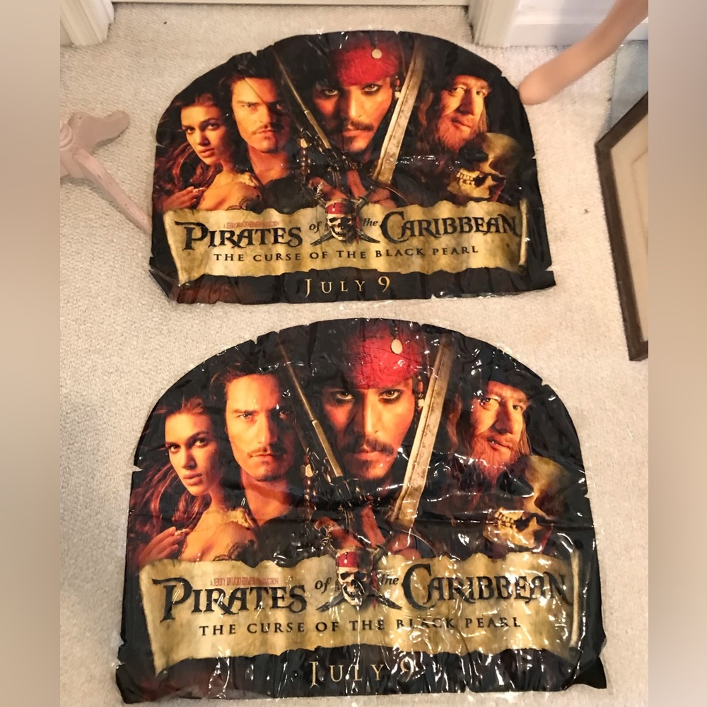 Pirates of the Caribbean..the Curse of the Black Pearl 2003 gifting suite panels